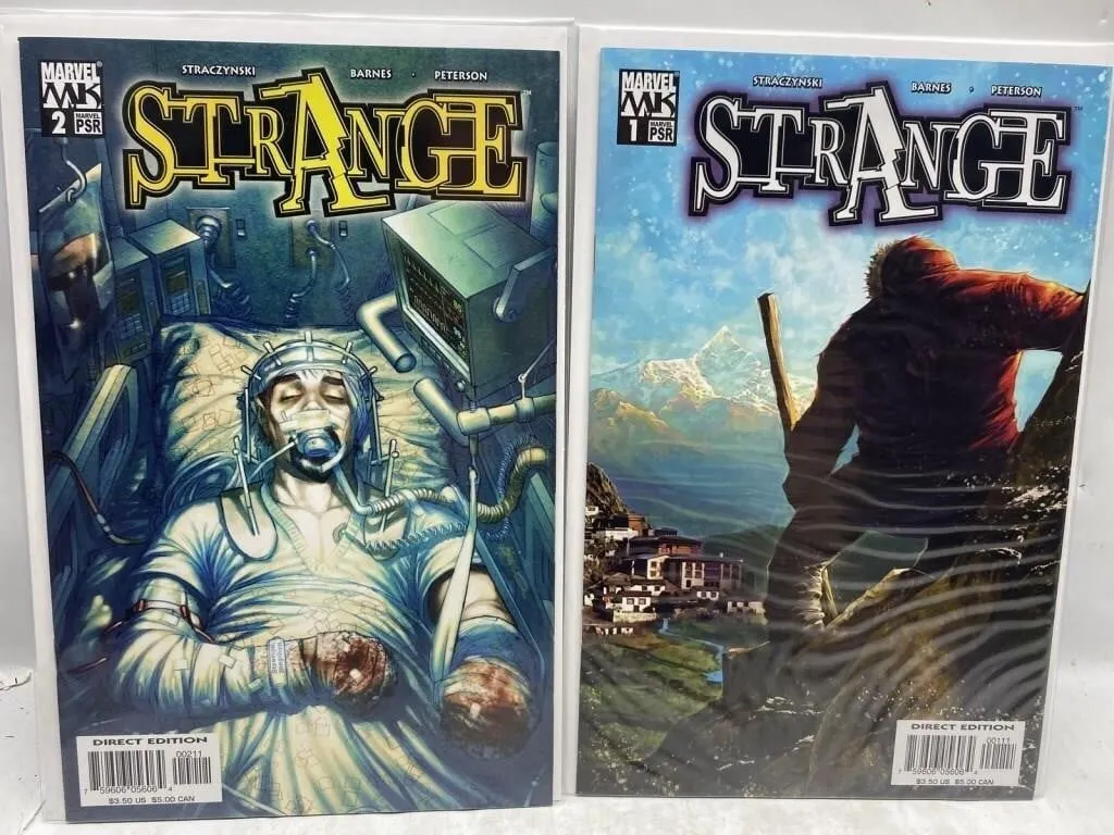 Strange #1 & #2 Comic Books (Marvel Knights)