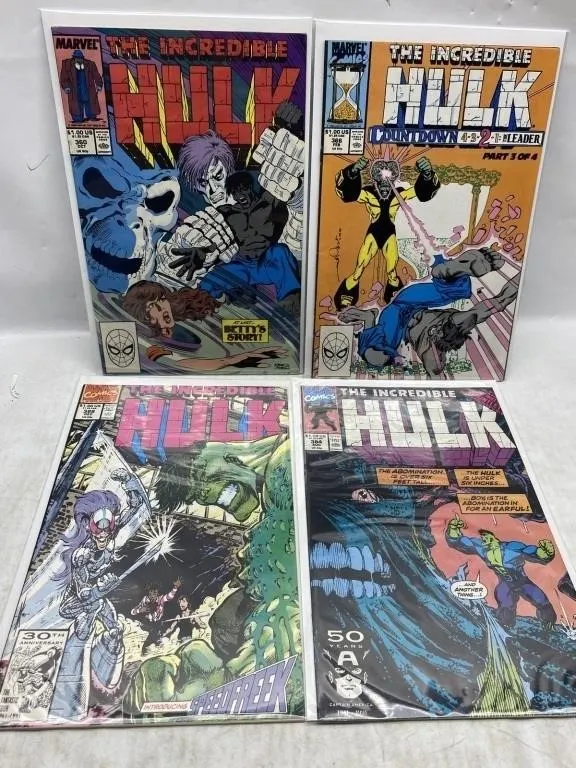 Marvel Comics Lot: Incredible Hulk & Conan the