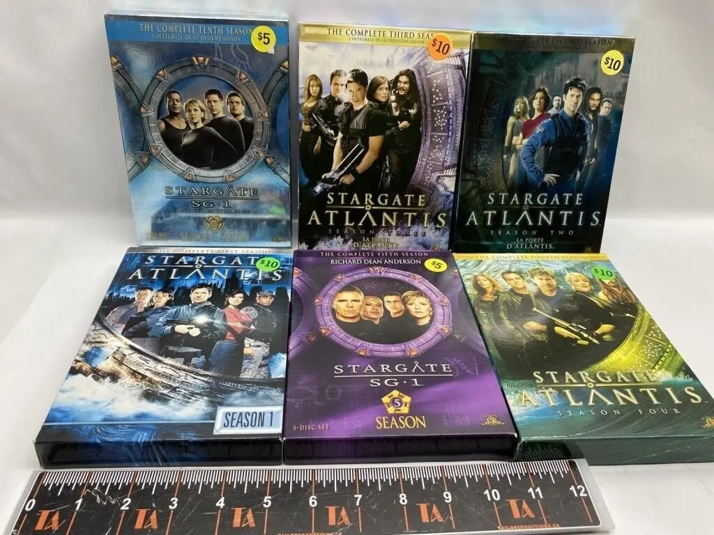 Stargate SG-1 & Atlantis DVD Season Sets, 6