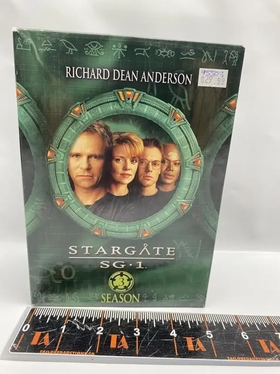 Stargate SG-1 DVD Volume Lot