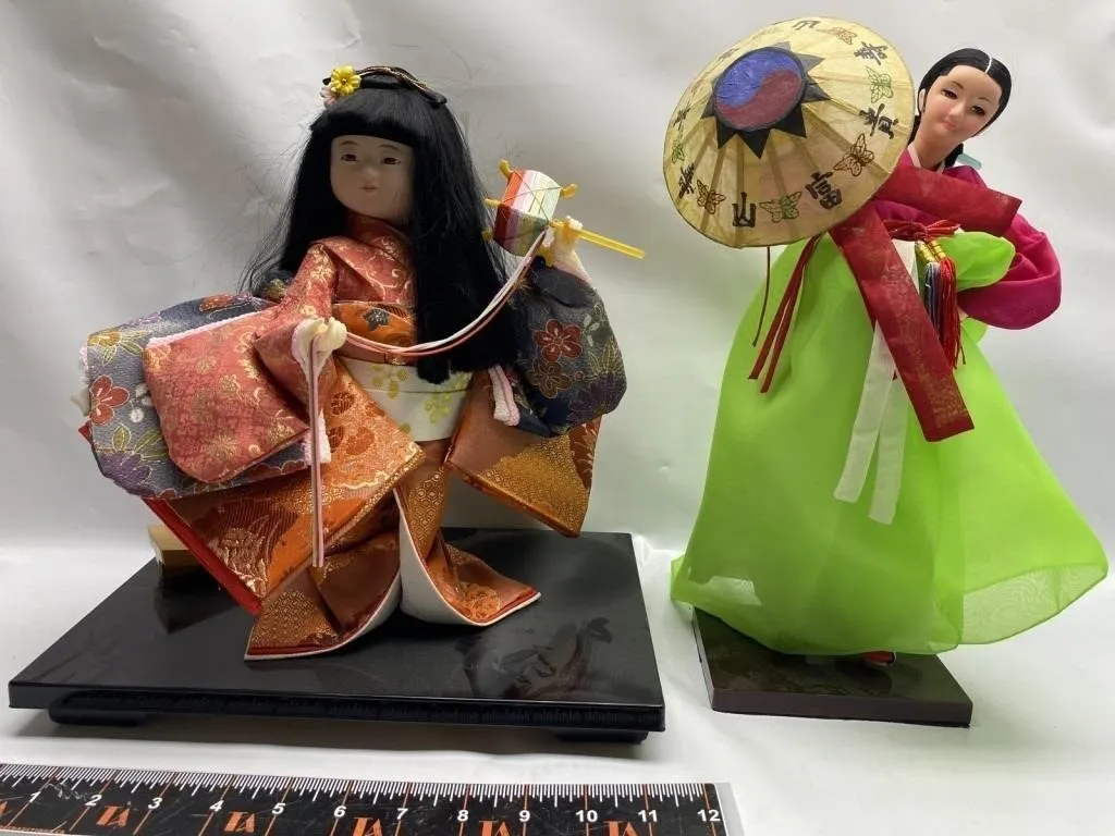 Japanese & Korean Traditional Costume Dolls (2)