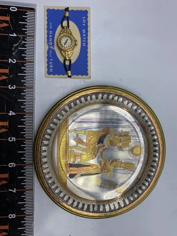 Vintage Toy Watch with Hands That Turn