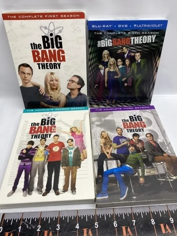 Big Bang Theory DVD/Blu-ray Season Lot