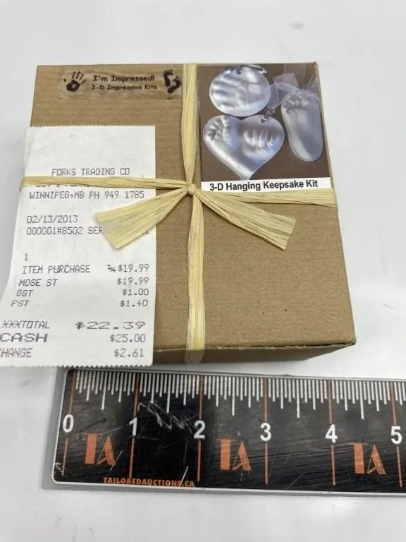 3-D Hanging Keepsake Impression Kit