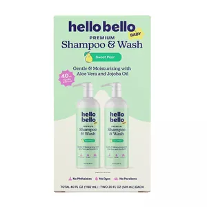 Hello Bello Baby Shampoo & Wash, Sweet Pear - 2-Pack - MSRP $19.99 - SEE LINK