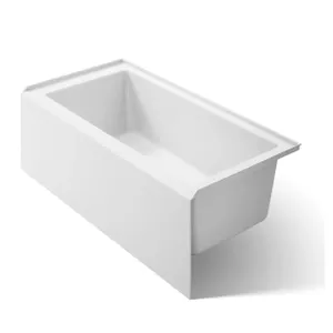 Kohler Underscore 60" Soaking Bathtub for Three Wall Alcove Installation with Right Hand Drain MSRP $1,081 Appears New in Box