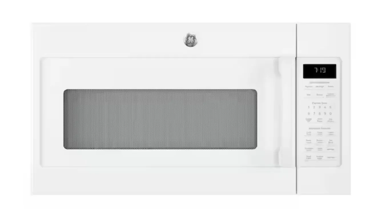 GE 1.9 cu. ft. Over the Range Microwave with Sensor Cooking in White MSRP $299 Appears New in Box