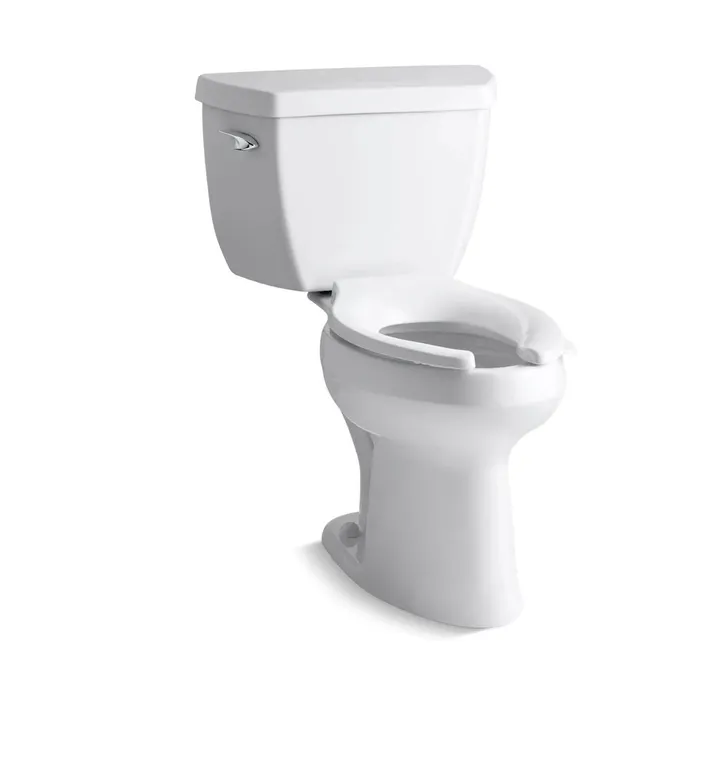 Kohler Highline Classic Two-Piece Elongated 1.6 GPF Toilet with Pressure Lite pressure assist flushing system MSRP $468 Appears New in Box