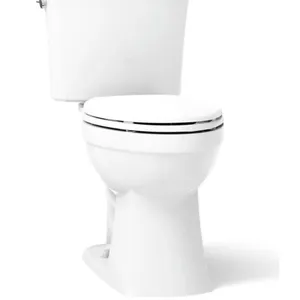 Kohler Kelston 1.28 GPF Two Piece Elongated Chair Height Toilet with Left Hand Lever - Less Seat MSRP $455 Appears New in Box