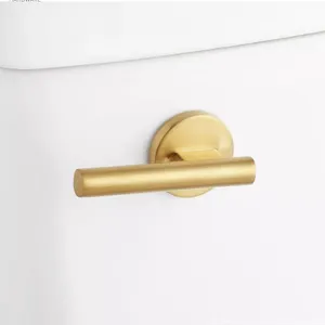 SIGNATURE HARDWARE
Edenton Trip Lever drain kit in Brushed Gold Appears New in Box