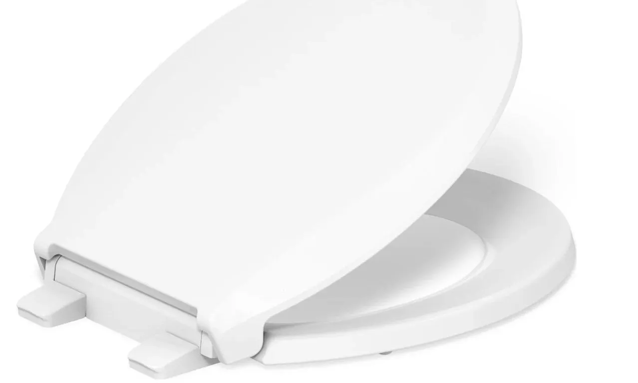 Kohler Cachet ReadyLatch Round-Front Quiet-Close Toilet Seat Appears New in Box
