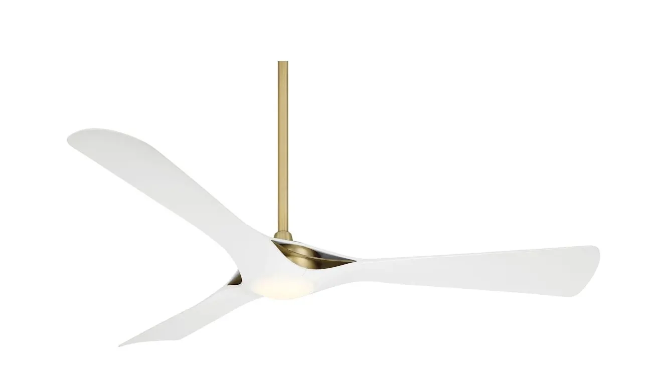 MinkaAire Bridge 60" 3 Blade LED Ceiling Fan MSRP $499 Appears New open Box