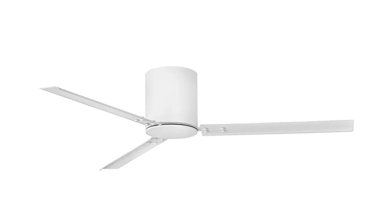 Hinkley Lighting Indy Flush 58" 3 Blade Smart Indoor / Outdoor Ceiling Fan with HIRO Control- Open Box As Is MSRP $399 Appears New open Box