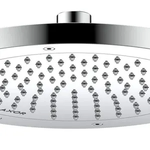 Axor ShowerSolutions 2.5 GPM Single Function Rain Shower Head Chrome MSRP $845 Appears New in Box