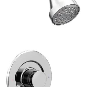 Moen Single Handle Posi-Temp Pressure Balanced Shower Trim with 2.5 GPM Shower Head from the Align Collection (Less Valve) MSRP $214 Appears New in Bo