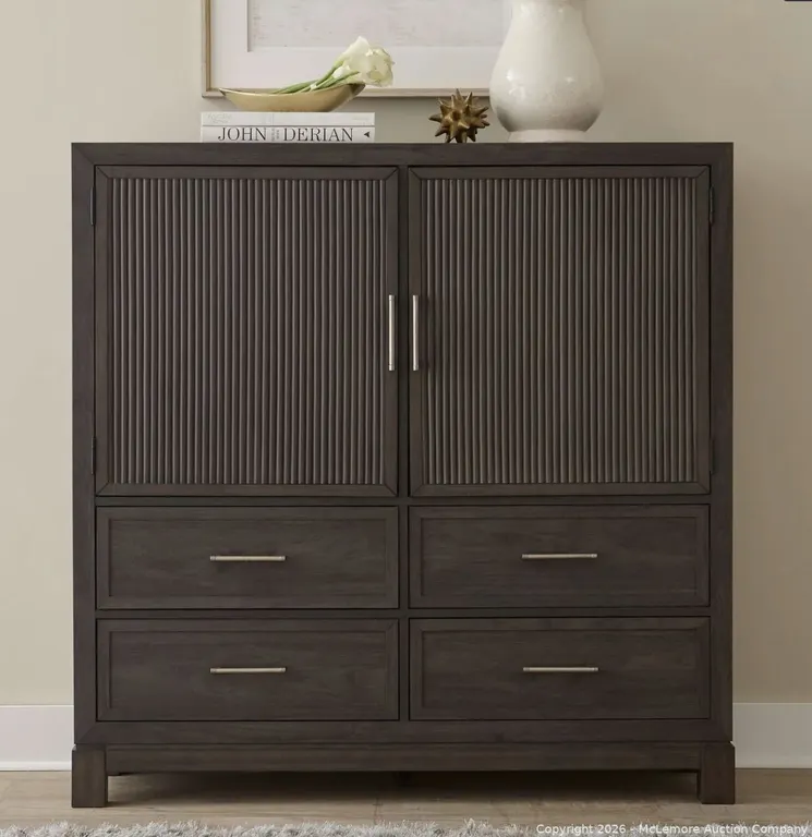 Liberty Furniture Modern Edge Bedroom Dressing Chest Caffe - 4-drawer MSRP $1,484 Appears New
