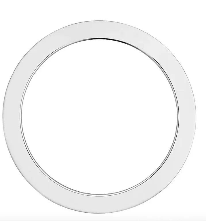 EGLO Trago Trim 12 12-in Chrome Open Recessed Light Trim SET OF 5 Appears New in Box