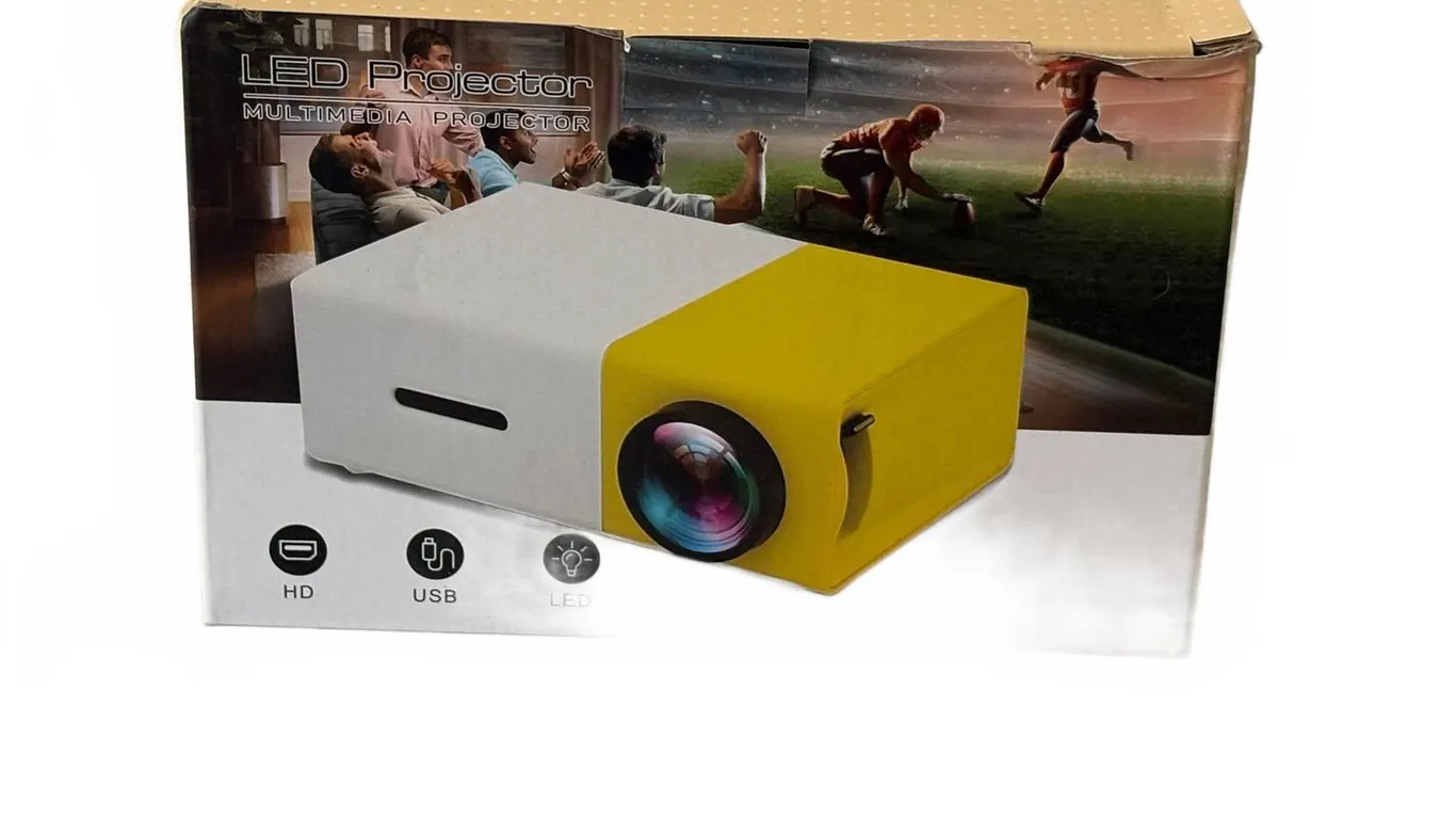 Compact LED Multimedia Projector HD USB