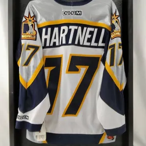 Scott Hartnell Signed Nashville Predators Jersey