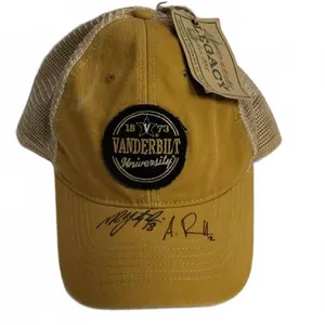 Signed Vanderbilt 2014 CWS Carson Fulmer & Adam Ravenelle Baseball Hat
