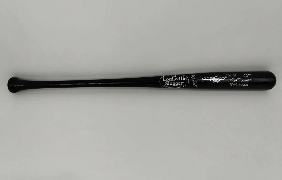 Texas Rangers Ivan Rodriguez Signed Louisville Slugger Bat