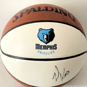 Memphis Grizzlies NBA Zach Randolph Autographed Basketball