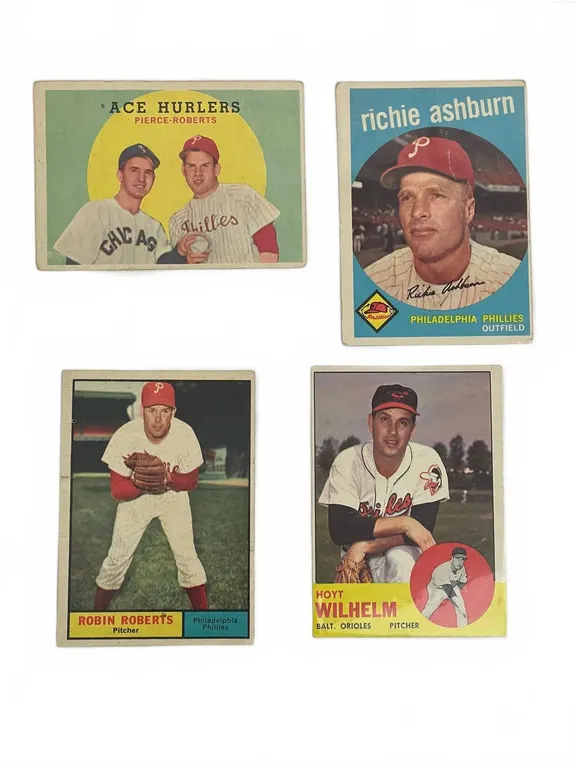 Topps Hall of Famer 1959-63 Baseball Card Lot