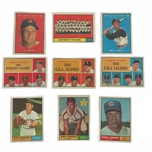 Topps 1961 Baseball Cards Assorted Lot (9)