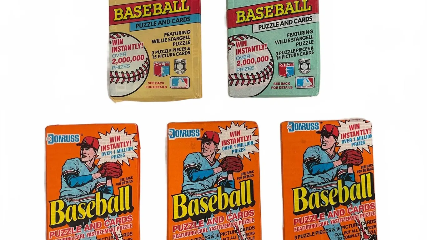 Donruss 1991-1992 Baseball Cards Wax Packs Lot of 5