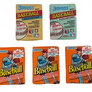 Donruss 1991-1992 Baseball Cards Wax Packs Lot of 5