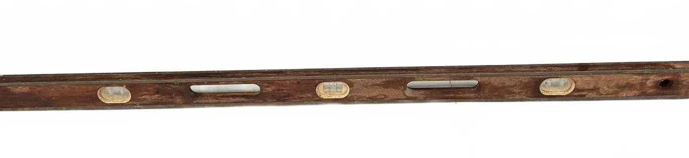 Wooden Carpenter's Spirit Level