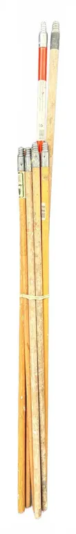 Wooden Mop and Broom Handles Lot