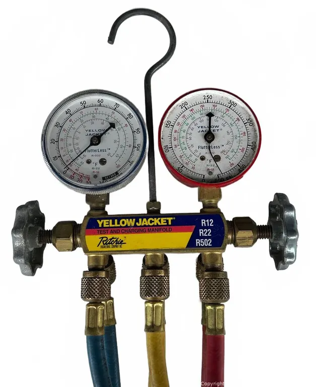 Yellow Jacket Manifold Gauge Set with Hoses