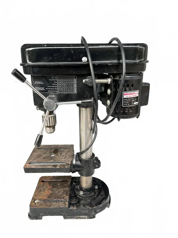 Duracraft Model 40830 Drill Press 1/2 HP