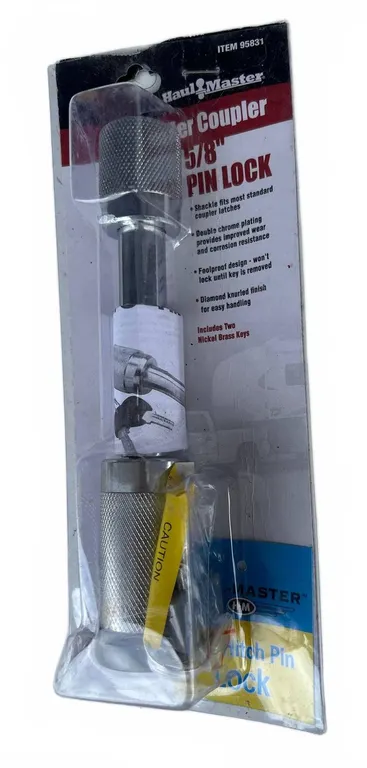 Haul-Master Trailer Coupler 5/8" Pin Lock