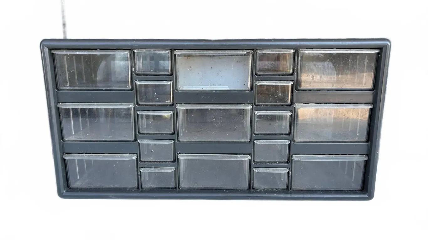 Plastic Parts Storage Drawer Cabinet