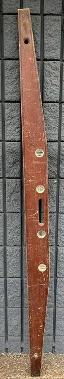 78-Inch Wooden Carpenter's Spirit Level