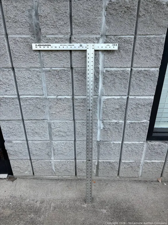 Johnson Drywall T-Square Aluminum 48-Inch