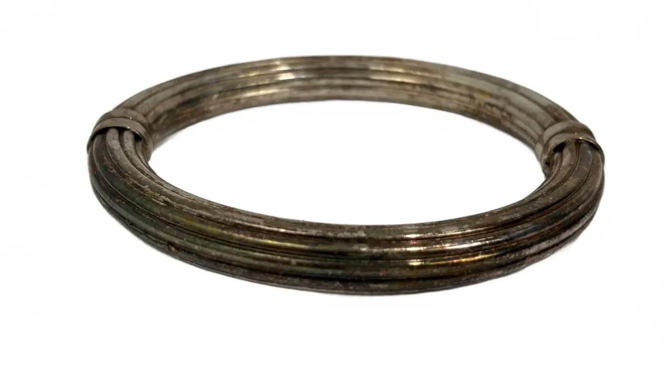 Vintage Milor Italy 925 Sterling Silver Bangle 28.1g