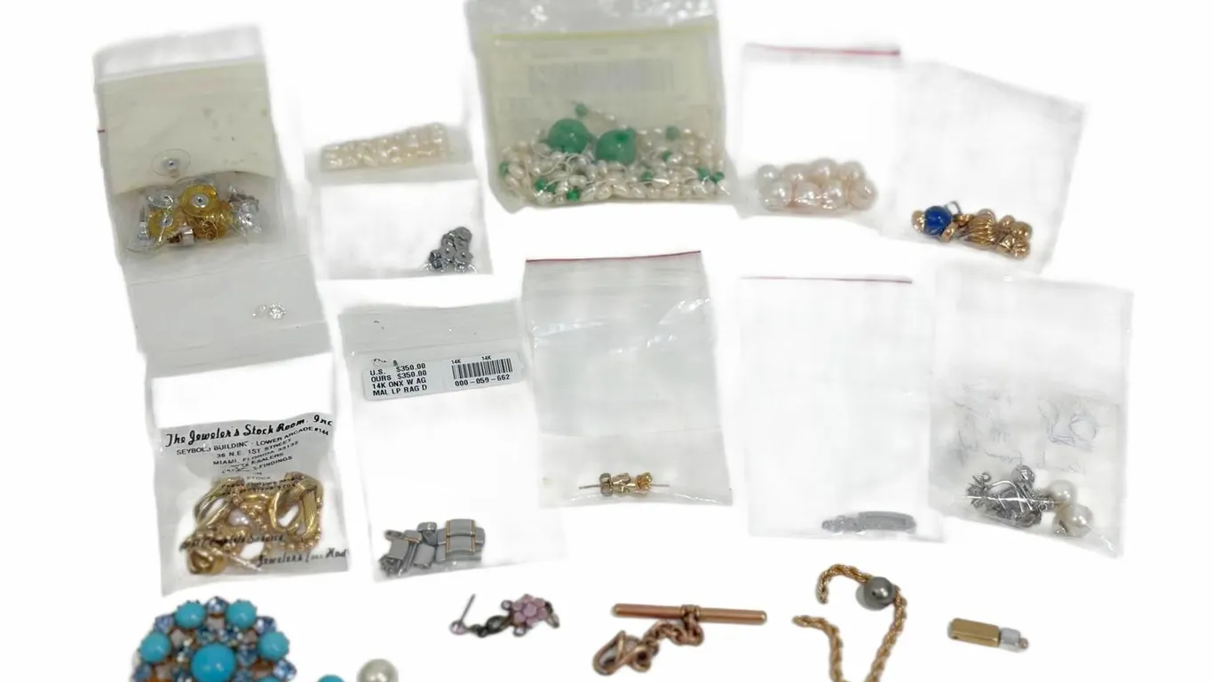 Jewelry Parts and Findings Lot