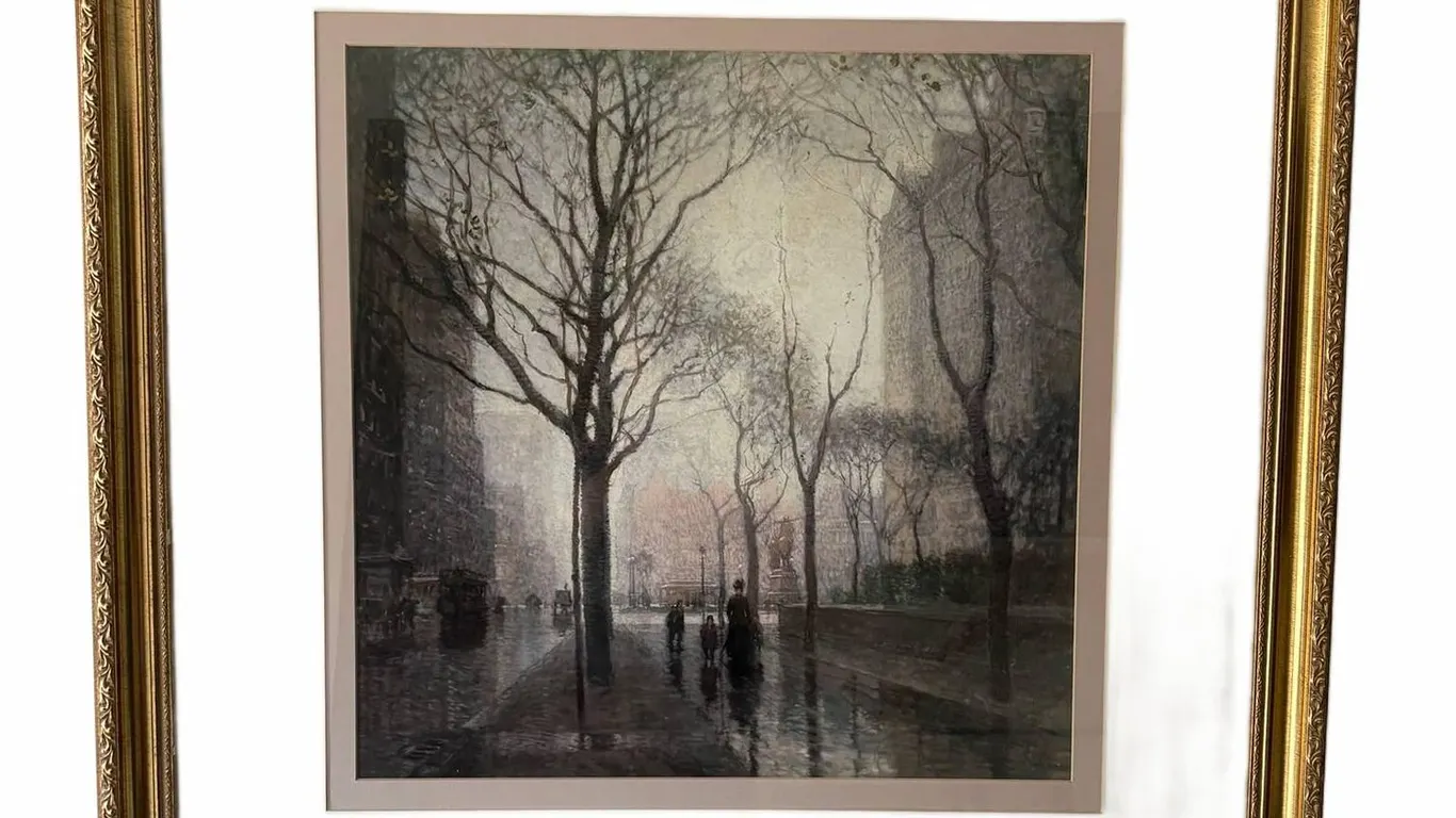 Paragon Framed Art Print Street Scene