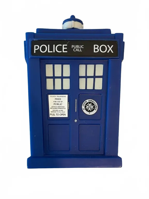 Doctor Who TARDIS Blue Plastic Display Figure