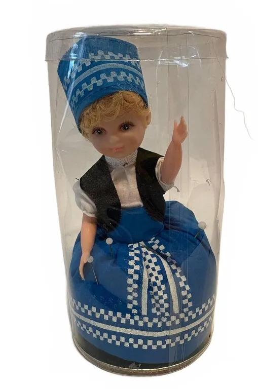 Preslige Doll Pin Cushion in Original Box