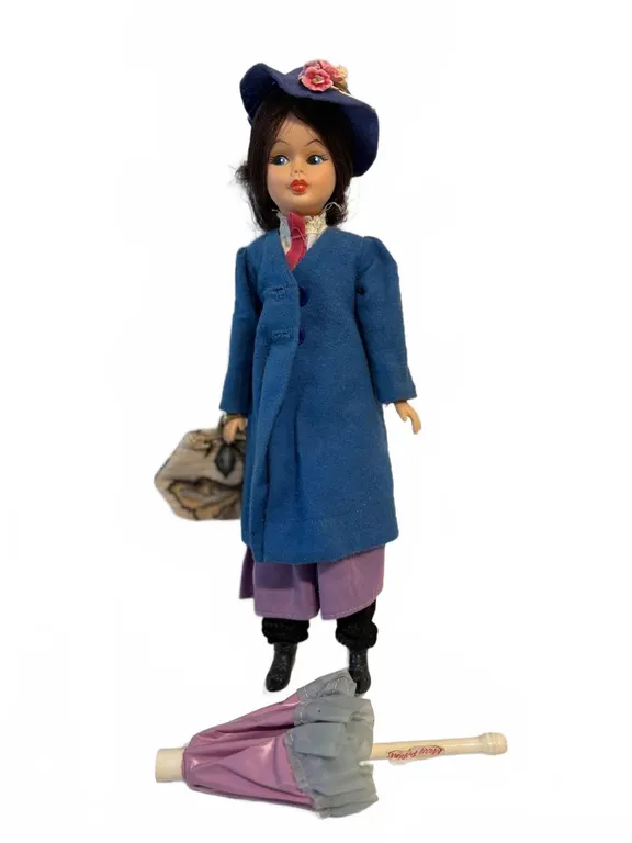 Mary Poppins Doll with Outfit and Accessories