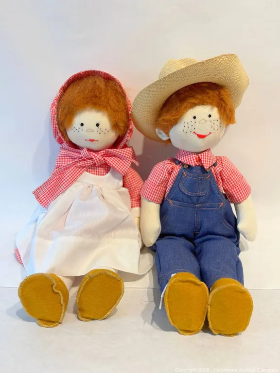 Agnes Reyeseker Mi-Joy Dolls Cloth Doll Pair