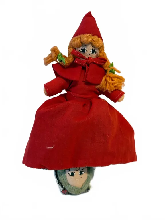 Little Red Riding Hood Flip Cloth Doll