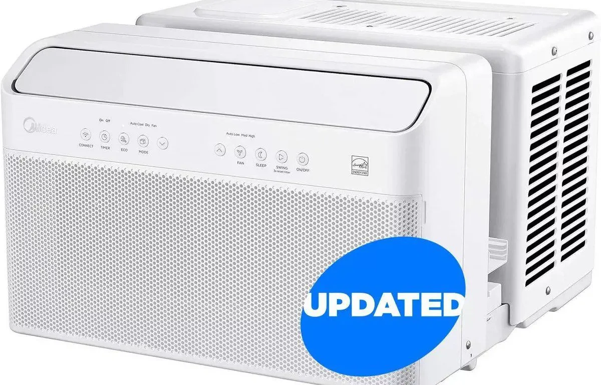 Midea 10,000 BTU DOE Smart Inverter U-Shaped Window Air Conditioner, Up to 450 sq ft - MSRP $449.99 - SEE LINK