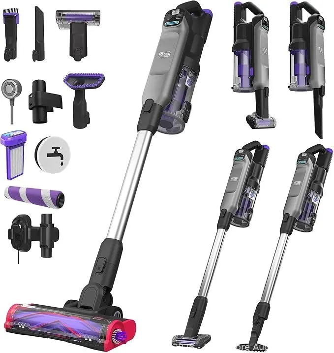(Brand New) BLACK+DECKER SUMMITSERIES™ Cordless Stick Vacuum for Hardwood Floor and Carpet - MSRP $299.99