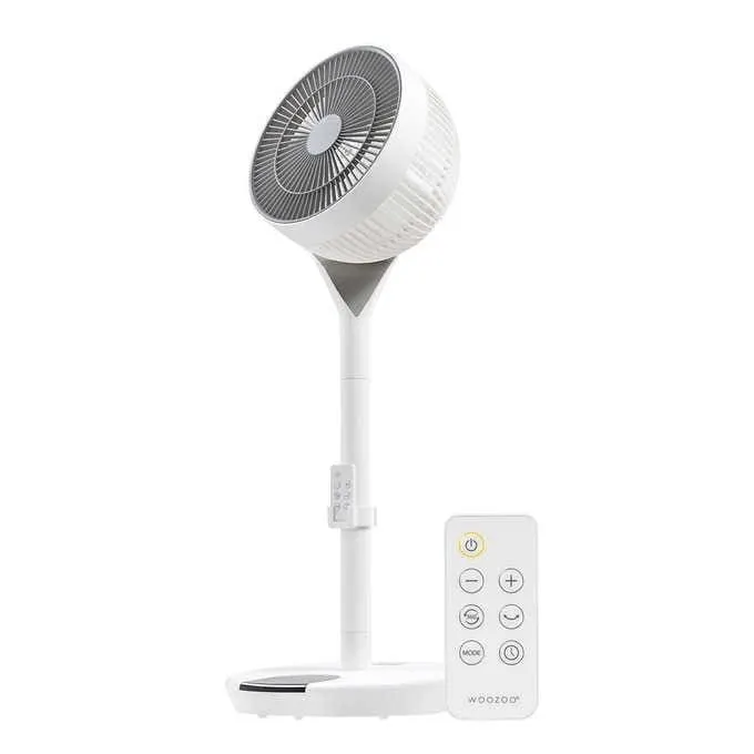 Woozoo 360 Pedestal Fan, White - MSRP $99.99 - SEE LINK