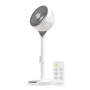 Woozoo 360 Pedestal Fan, White - MSRP $99.99 - SEE LINK